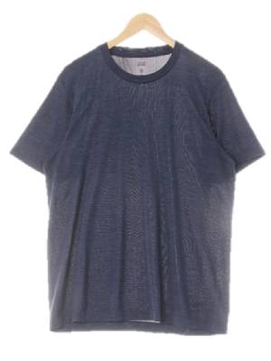 유니클로 네이비 메쉬반팔티 