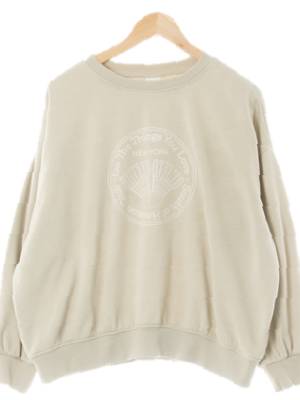 h&m 그레이시민트그린 면혼방 배드민턴기모맨투맨