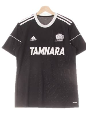 아디다스 블랙 프린팅 클리마라이트 TAMNARA스포츠반팔티