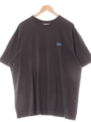 mmlg 차콜 면 오버핏반팔티