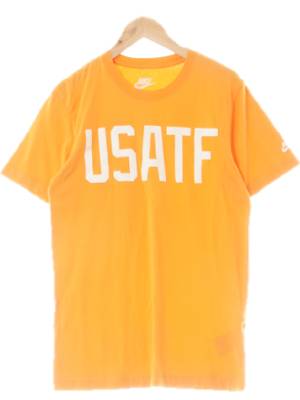 나이키 파파야오렌지 면 usatf반팔티