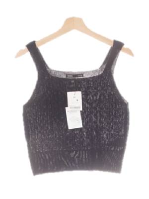 mixxo 네이비 꽈배기민소매니트