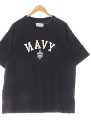 espionage 네이비 면 NAVY반팔티