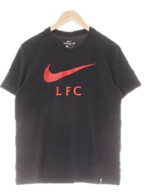 나이키 블랙 면 lfc중앙로고반팔티