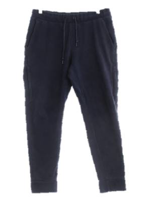 유니클로 네이비 면 조거웜트레이닝팬츠