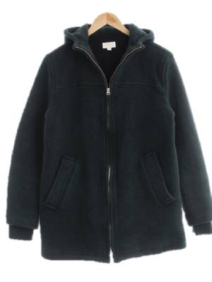 clubmonaco 청록색 후드롱점퍼