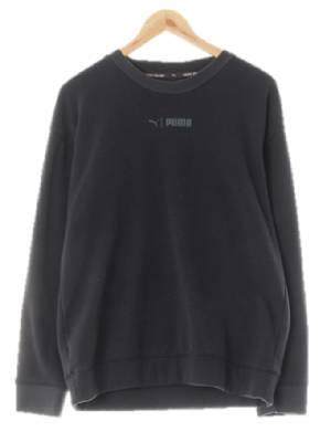 푸마 다크그레이 웜맨투맨 