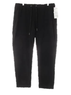 h&m 블랙 비스코스혼방 테이퍼슬림베이직슬랙스