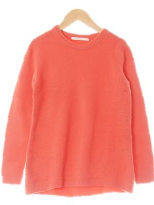 bcbg 레드 울 라운드스웨터 