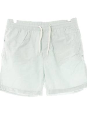 h&m 라이트파스텔블루 면 거즈롤업반바지