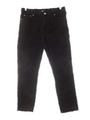 h&m 블랙 데님 슬림일자라인커팅진