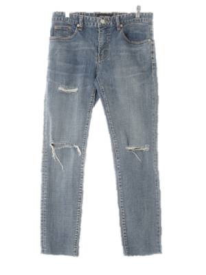 pieceworker 중청 데님 뉴크롭커팅데미지진