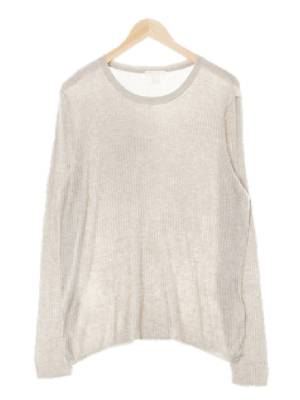 h&m 라이트그레이 골지경량니트
