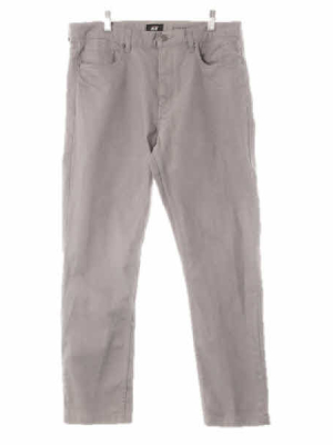 h&m 미디엄그레이 면혼방 베이직스키니진