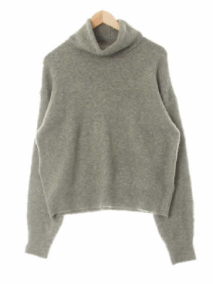 h&m 인디카키 시보리터틀넥스웨터